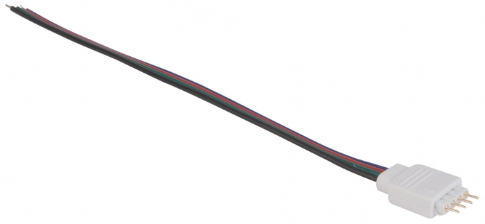 Cople con cable para tiras LED de un solo color Steren
