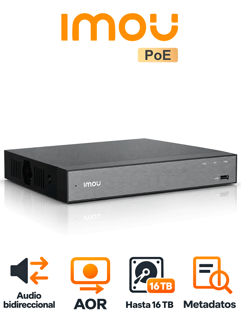 IMOU NVR-N118-8P-8